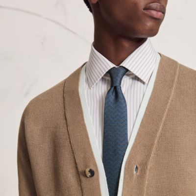 Hermès ネクタイ シルク ブラウン ベージュ 2025年最新】HERMES カラー